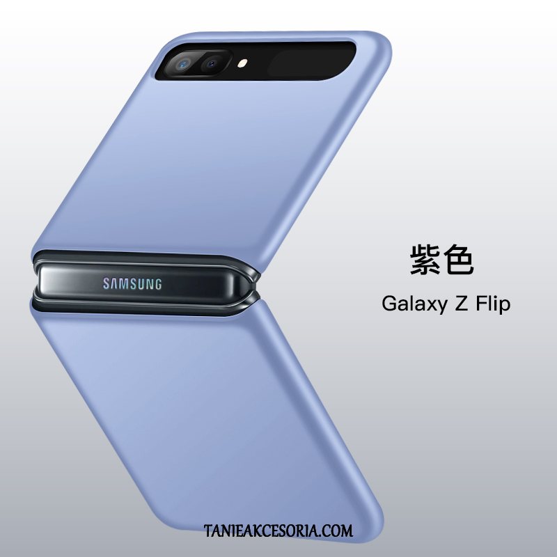 Etui Samsung Z Flip Składać Purpurowy Anti-fall, Obudowa Samsung Z Flip Zielony Telefon Komórkowy Gwiazda