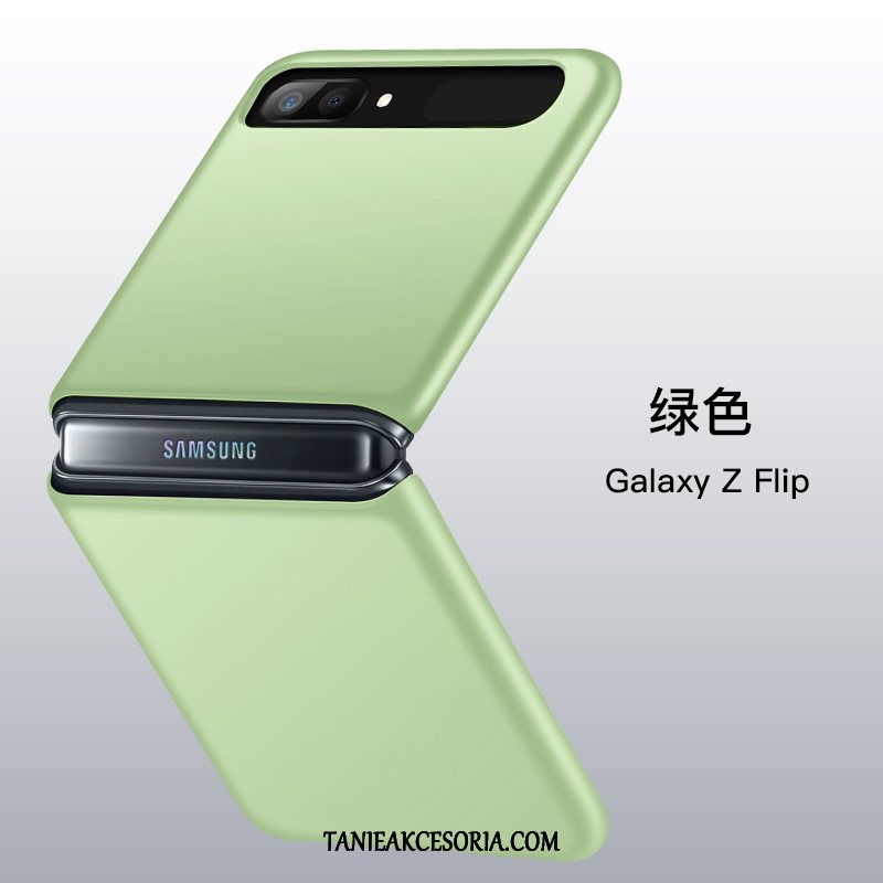 Etui Samsung Z Flip Składać Purpurowy Anti-fall, Obudowa Samsung Z Flip Zielony Telefon Komórkowy Gwiazda