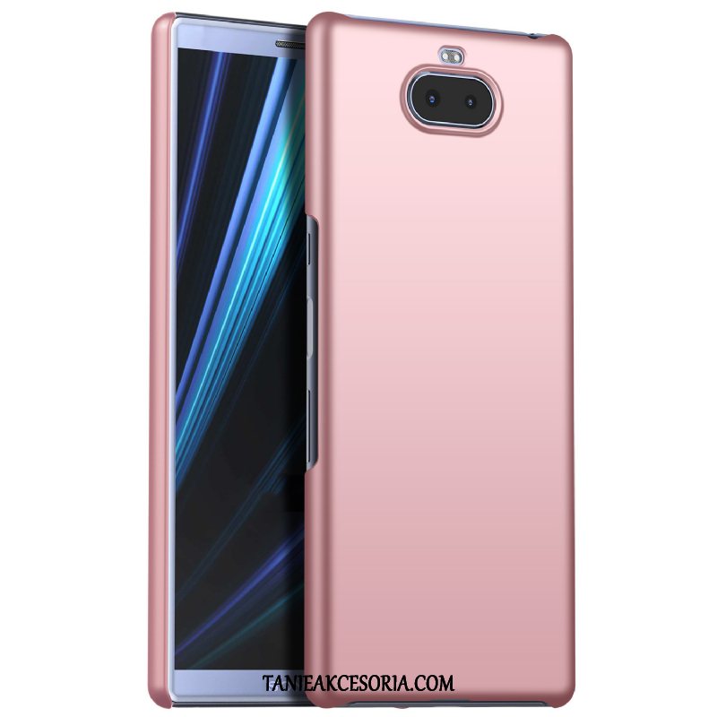 Etui Sony Xperia 10 Plus Telefon Komórkowy Ochraniacz All Inclusive, Obudowa Sony Xperia 10 Plus Anti-fall Różowe Silky Beige