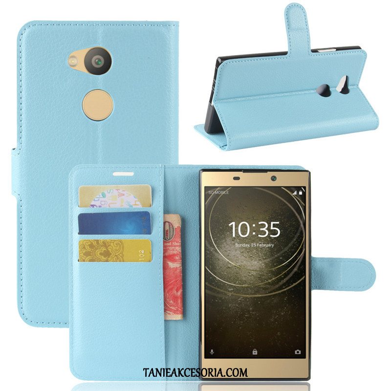 Etui Sony Xperia L2 Telefon Komórkowy Ochraniacz Zielony, Futerał Sony Xperia L2 Skórzany Anti-fall Portfel