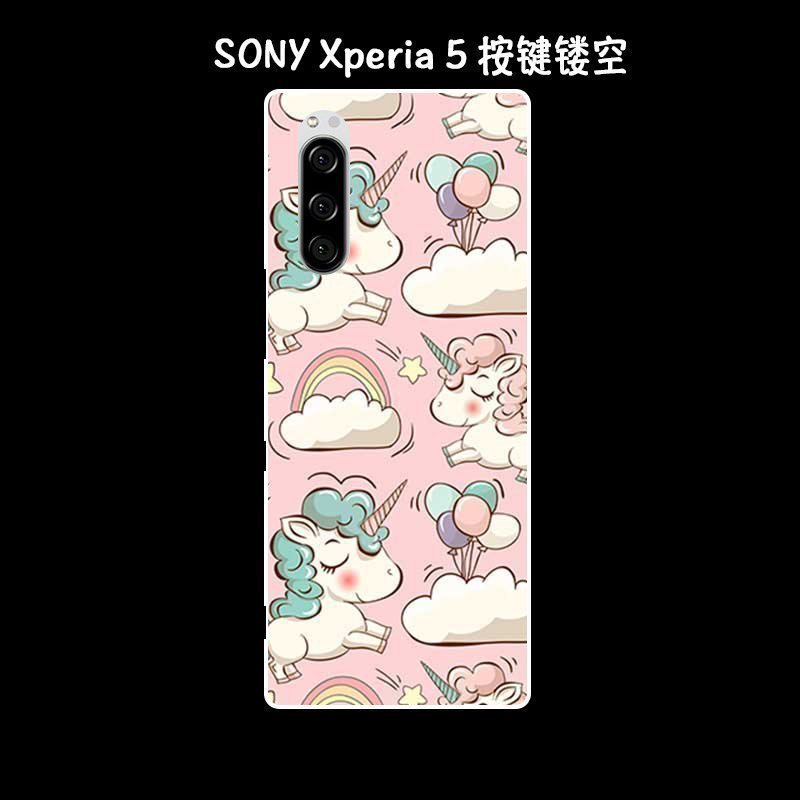 Etui Sony Xperia L3 Silikonowe Anti-fall Vintage, Futerał Sony Xperia L3 Telefon Komórkowy Sztuka Miękki