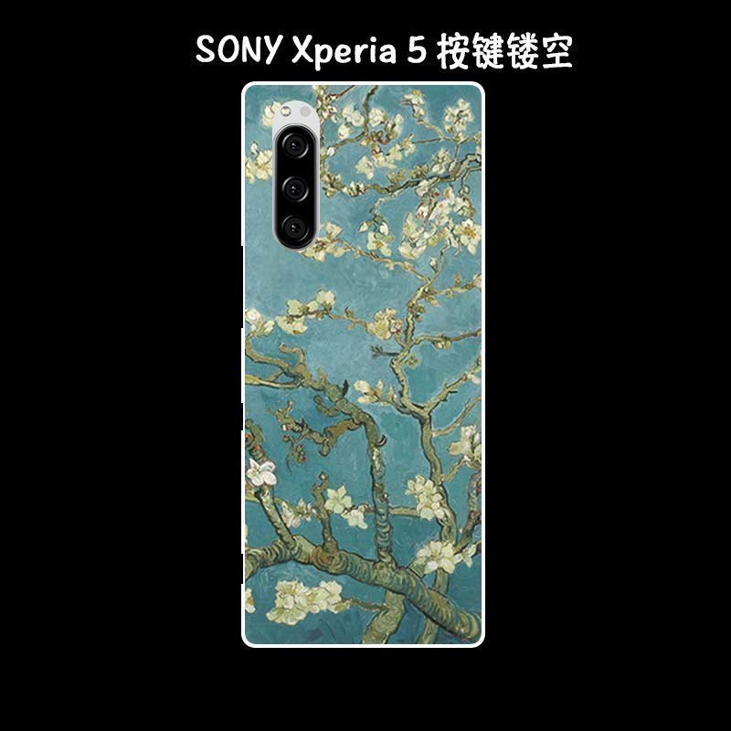 Etui Sony Xperia L3 Silikonowe Anti-fall Vintage, Futerał Sony Xperia L3 Telefon Komórkowy Sztuka Miękki