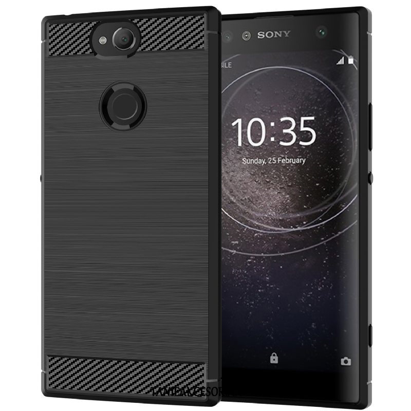 Etui Sony Xperia Xa2 Plus Niebieski Tendencja Anti-fall, Obudowa Sony Xperia Xa2 Plus Jedwab Telefon Komórkowy Miękki