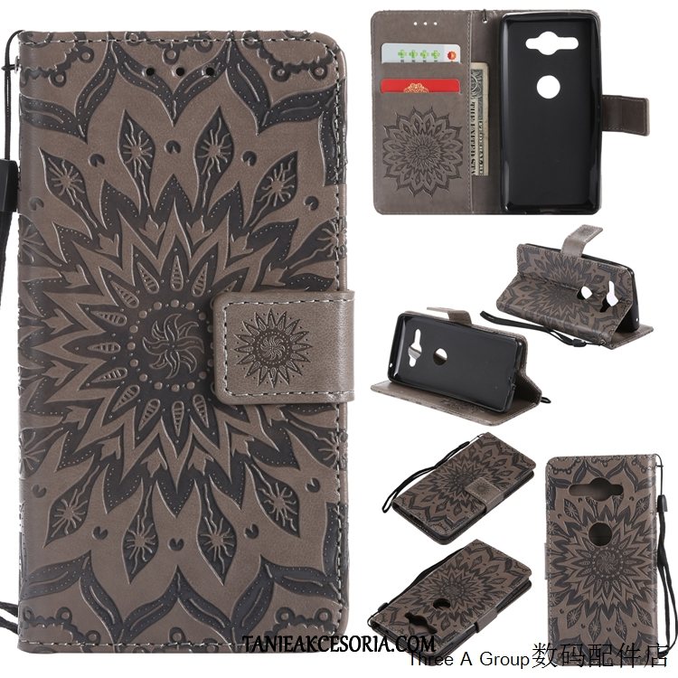 Etui Sony Xperia Xz2 Compact All Inclusive Anti-fall Telefon Komórkowy, Futerał Sony Xperia Xz2 Compact Zielony Skórzany Ochraniacz