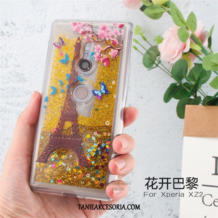 Etui Sony Xperia Xz2 Kreatywne Wiszące Ozdoby Przezroczysty, Pokrowce Sony Xperia Xz2 Anti-fall Ochraniacz Miękki