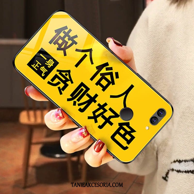 Etui Xiaomi Mi 8 Lite Szkło Trudno Mały, Obudowa Xiaomi Mi 8 Lite Tendencja Modna Marka Młodzież Beige