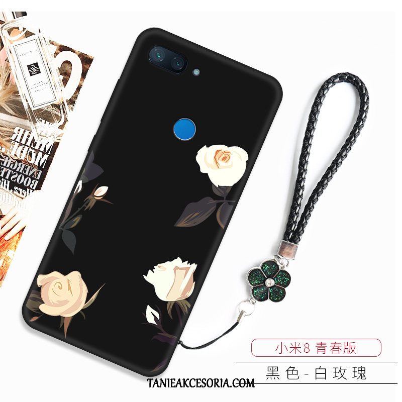 Etui Xiaomi Mi 8 Lite Wzór Anti-fall Miękki, Obudowa Xiaomi Mi 8 Lite Młodzież Tendencja Proste Beige