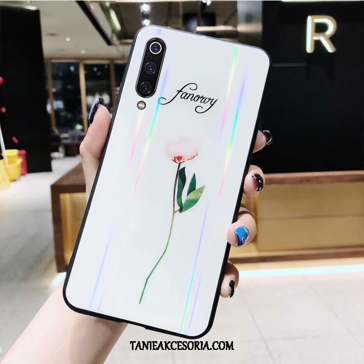 Etui Xiaomi Mi 9 Lite Czarny Silikonowe Mały, Obudowa Xiaomi Mi 9 Lite Telefon Komórkowy Ochraniacz Modna Marka Beige