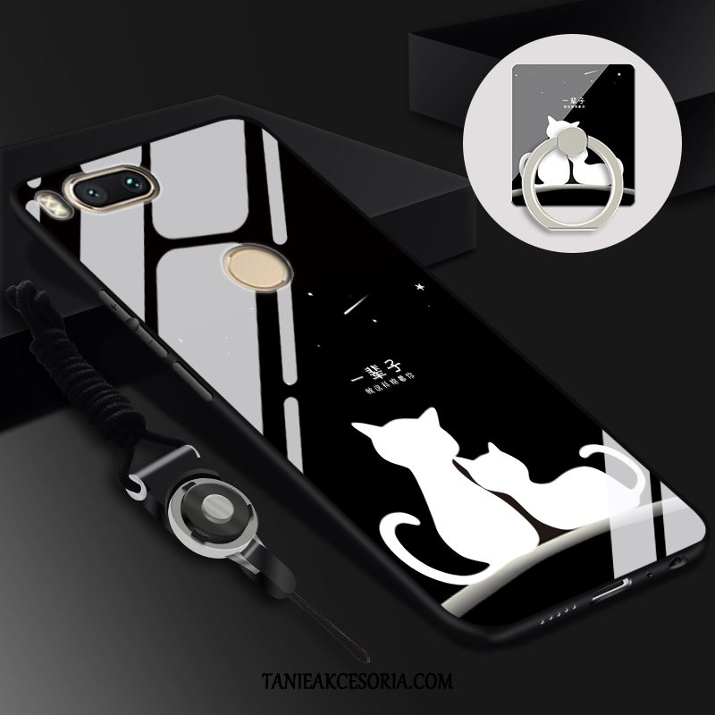 Etui Xiaomi Mi A1 Ochraniacz Szkło Telefon Komórkowy, Obudowa Xiaomi Mi A1 Anti-fall Osobowość Kreatywne Beige