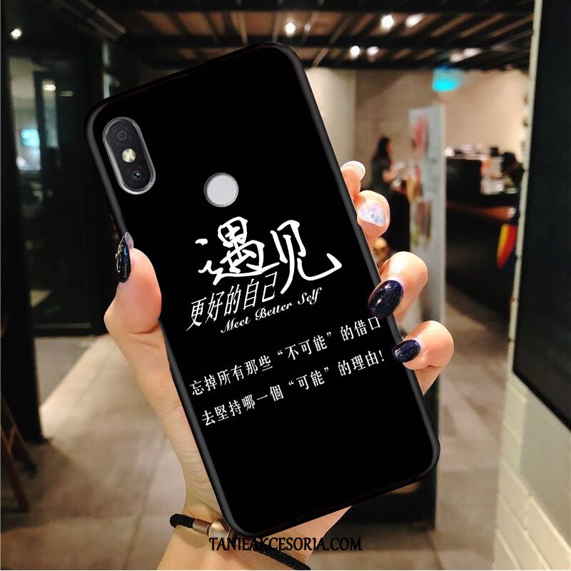 Etui Xiaomi Mi A2 Miękki Wiszące Ozdoby Osobowość, Pokrowce Xiaomi Mi A2 Ochraniacz Mały Telefon Komórkowy Beige
