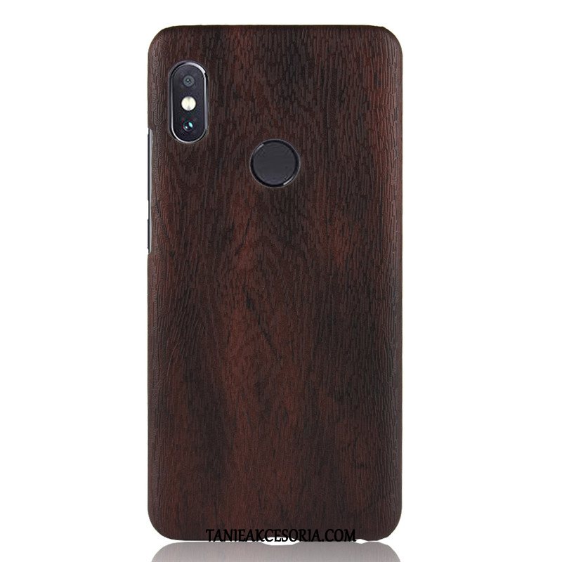 Etui Xiaomi Mi A2 Wzór Mały Wspornik, Pokrowce Xiaomi Mi A2 Wiszące Ozdoby Anti-fall Purpurowy Beige