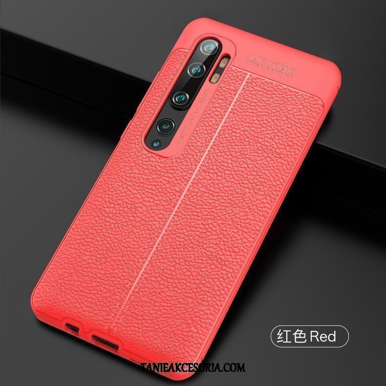 Etui Xiaomi Mi Note 10 Luksusowy Niebieski All Inclusive, Futerał Xiaomi Mi Note 10 Mały Balon Miękki Beige