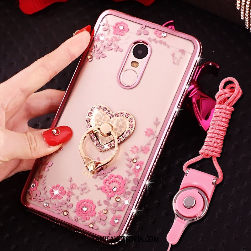 Etui Xiaomi Redmi 5 Osobowość Tendencja Przezroczysty, Obudowa Xiaomi Redmi 5 Telefon Komórkowy Rhinestone Ochraniacz Beige