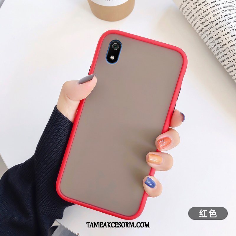 Etui Xiaomi Redmi 7a Mały Osobowość Kreatywne, Obudowa Xiaomi Redmi 7a Silikonowe Świeży Czerwony Beige