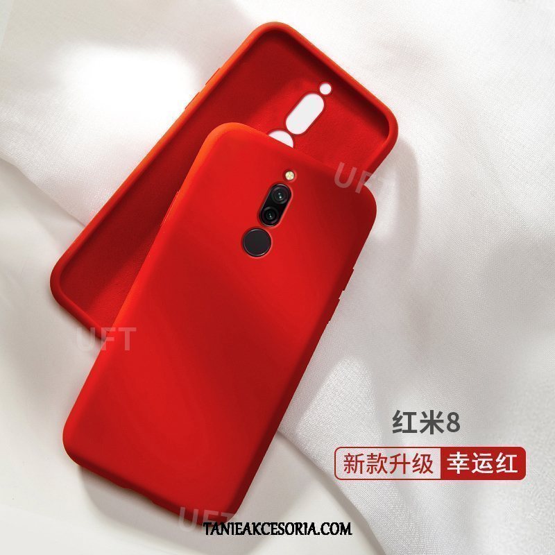 Etui Xiaomi Redmi 8 Niebieski Silikonowe Telefon Komórkowy, Obudowa Xiaomi Redmi 8 Mały Czerwony All Inclusive Beige