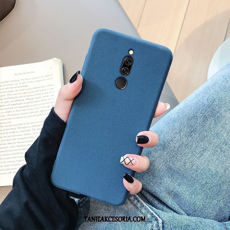 Etui Xiaomi Redmi 8 Wspornik Niewidoczny Osobowość, Futerał Xiaomi Redmi 8 Telefon Komórkowy Miękki Nubuku Beige