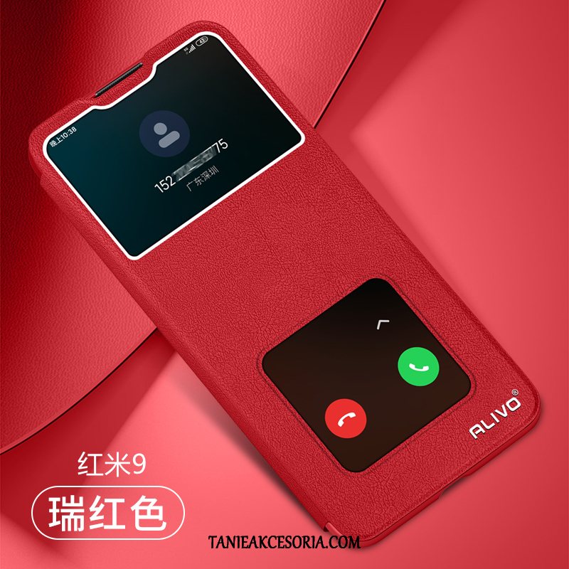Etui Xiaomi Redmi 9 All Inclusive Zielony Miękki, Futerał Xiaomi Redmi 9 Mały Anti-fall Telefon Komórkowy Beige