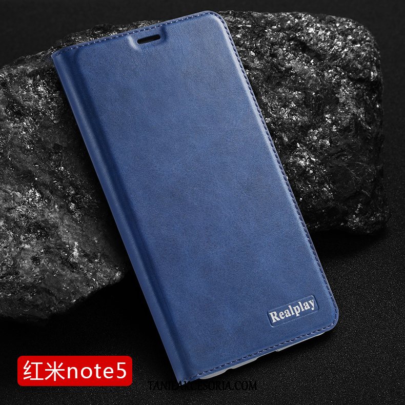 Etui Xiaomi Redmi Note 5 All Inclusive Telefon Komórkowy Skórzany, Futerał Xiaomi Redmi Note 5 Klapa Różowe Mały Beige