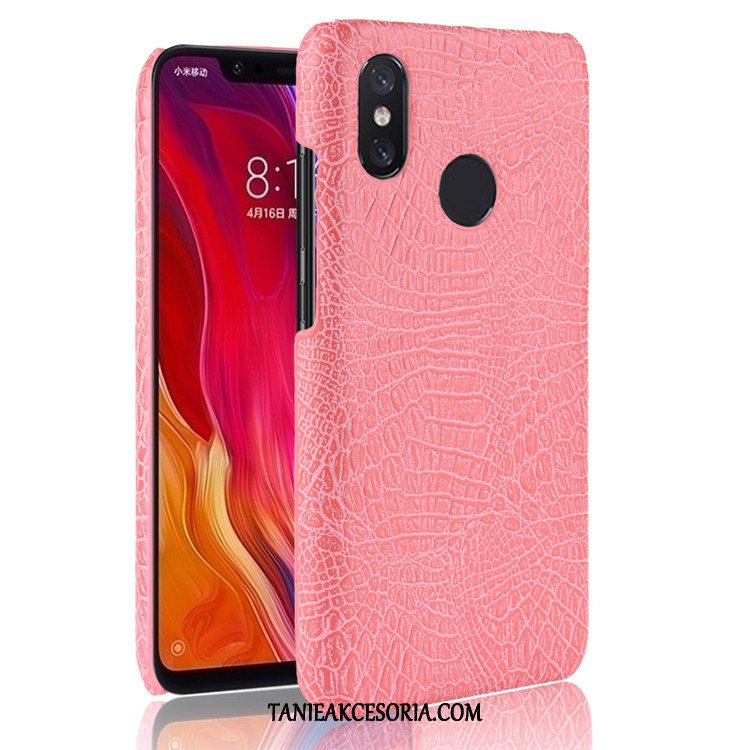 Etui Xiaomi Redmi Note 6 Pro Wzór Krokodyla Mały Trudno, Pokrowce Xiaomi Redmi Note 6 Pro Czerwony Telefon Komórkowy Ochraniacz Orange Beige