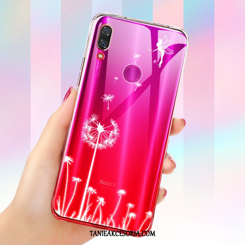 Etui Xiaomi Redmi Note 7 Balon Miękki Czerwony, Pokrowce Xiaomi Redmi Note 7 Wzór Wiszące Ozdoby Telefon Komórkowy Beige