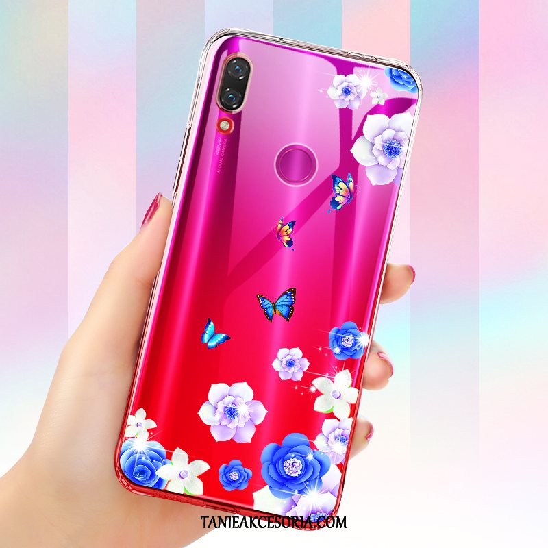 Etui Xiaomi Redmi Note 7 Balon Miękki Czerwony, Pokrowce Xiaomi Redmi Note 7 Wzór Wiszące Ozdoby Telefon Komórkowy Beige