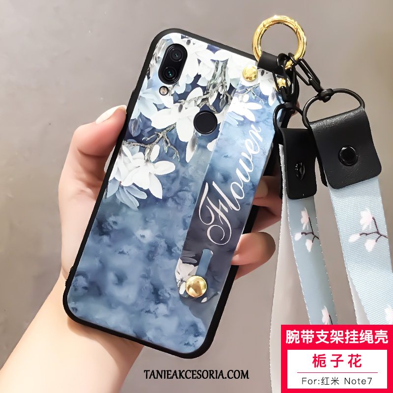 Etui Xiaomi Redmi Note 7 Biały Miękki Czerwony, Pokrowce Xiaomi Redmi Note 7 Telefon Komórkowy Beige