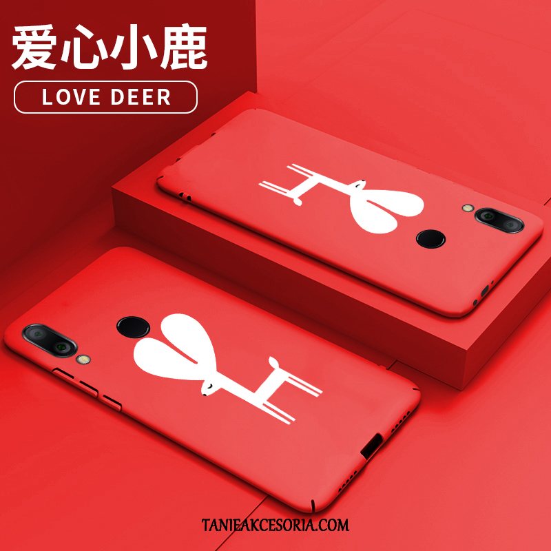 Etui Xiaomi Redmi Note 7 Kreskówka Anti-fall Telefon Komórkowy, Obudowa Xiaomi Redmi Note 7 Czerwony Niebieski Kreatywne Beige