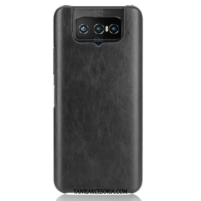 Etui do Asus Zenfone 7 / 7 Pro Efekt Skóry Liczi