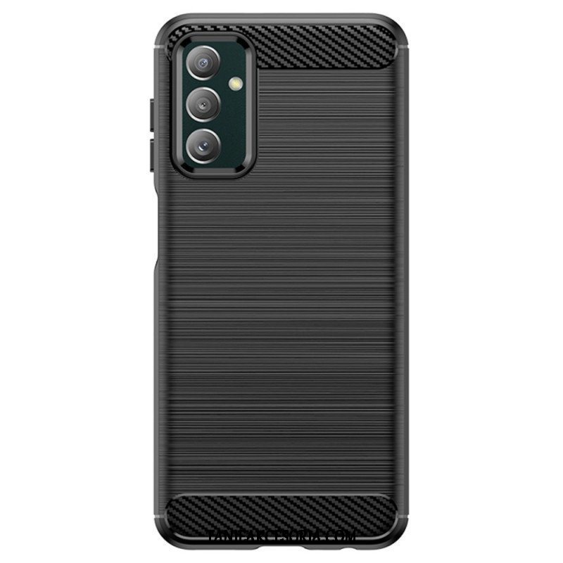 Etui do Samsung Galaxy M13 Szczotkowane Włókno Węglowe