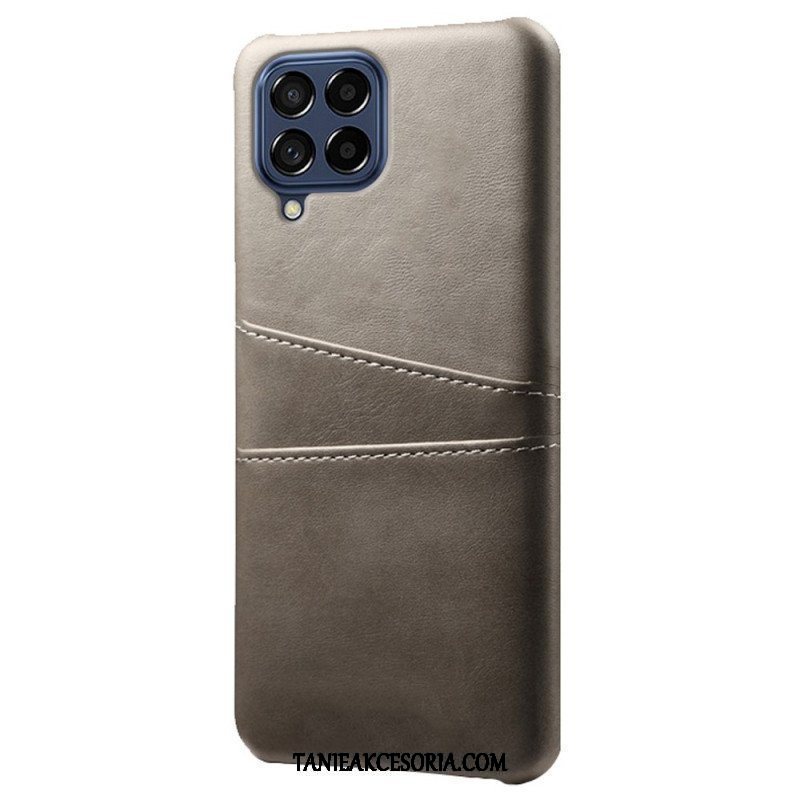 Etui do Samsung Galaxy M53 5G Etui Na Karty Z Efektem Skóry