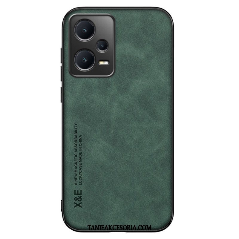 Etui do Xiaomi Redmi Note 12 Pro Plus Skóra Z Efektem Skóry X&e
