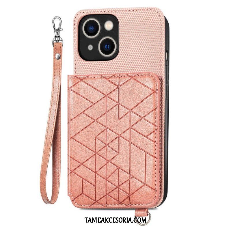 Etui do iPhone 14 Plus Etui Na Karty Ze Sztucznej Skóry