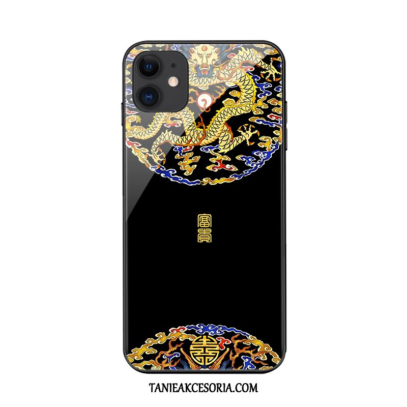 Etui iPhone 11 Anti-fall Czerwony Netto Osobowość, Futerał iPhone 11 Zakochani Zielony Chiński Styl