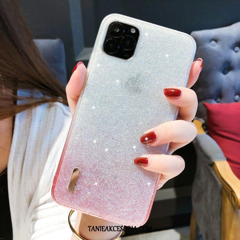 Etui iPhone 11 Pro Max Gradient Niebieski Ochraniacz, Futerał iPhone 11 Pro Max Rhinestone All Inclusive Telefon Komórkowy