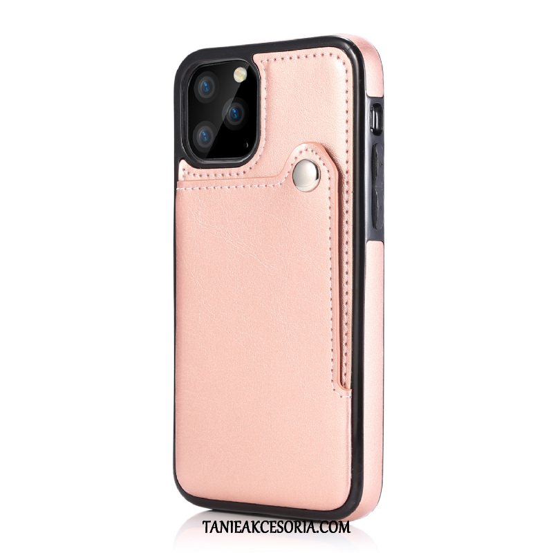 Etui iPhone 12 Pro Max Karta Telefon Komórkowy Skórzany, Futerał iPhone 12 Pro Max Braun