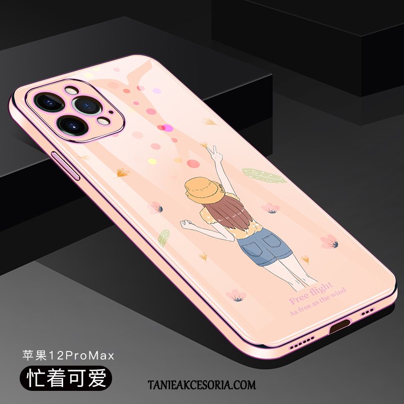 Etui iPhone 12 Pro Max Przezroczysty Ochraniacz Silikonowe, Obudowa iPhone 12 Pro Max Cienkie Anti-fall Tendencja
