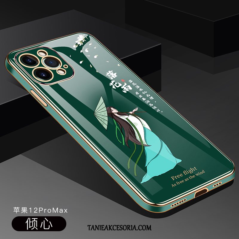 Etui iPhone 12 Pro Max Przezroczysty Ochraniacz Silikonowe, Obudowa iPhone 12 Pro Max Cienkie Anti-fall Tendencja