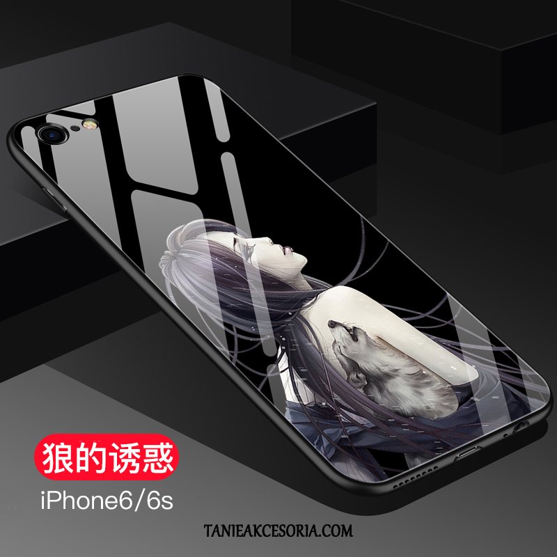 Etui iPhone 6/6s Telefon Komórkowy Zielony Szkło, Obudowa iPhone 6/6s Tendencja Anti-fall Silikonowe