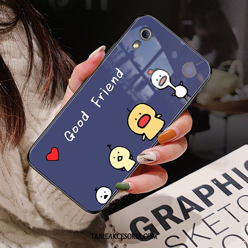 Etui iPhone Xr Telefon Komórkowy Niebieski Czerwony Netto, Futerał iPhone Xr Piękny Kreskówka Szkło
