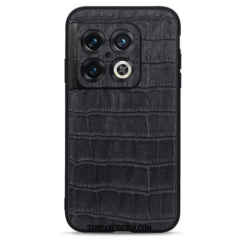 Futerały do OnePlus 10 Pro 5G Oryginalna Skóra Krokodyla