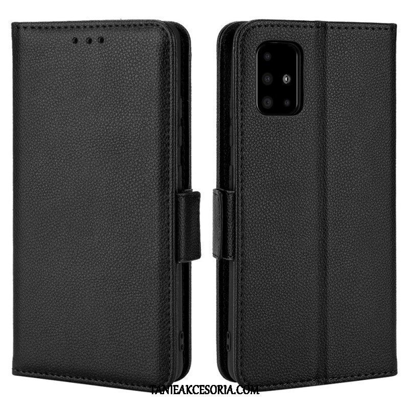 Obudowa Etui Na Telefon do Samsung Galaxy A51 5G Etui Folio Flap Double Nowe Kolory