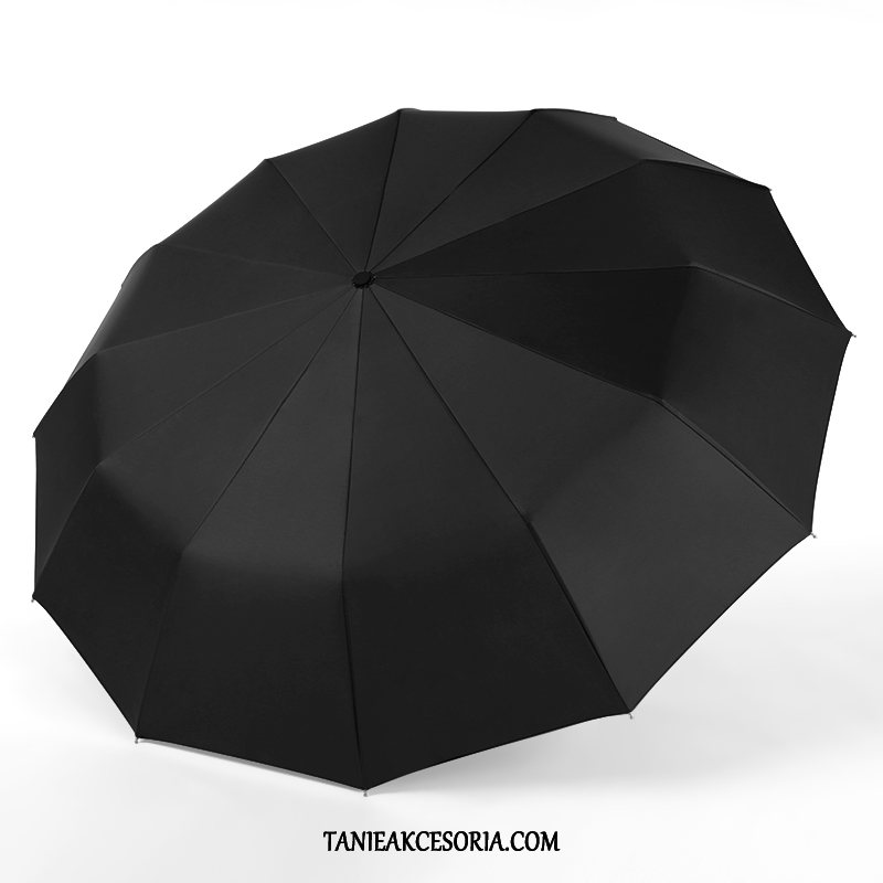 Damskie Parasol Wielofunkcyjne Damska Automatycznie, Parasol Biznes Męska Anty-uv Schwarz