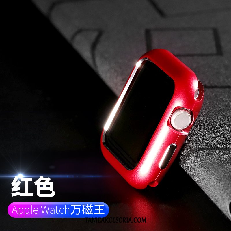 Etui Apple Watch Series 3 Ochraniacz Anti-fall Poszycie, Obudowa Apple Watch Series 3 Czerwony Metal Granica