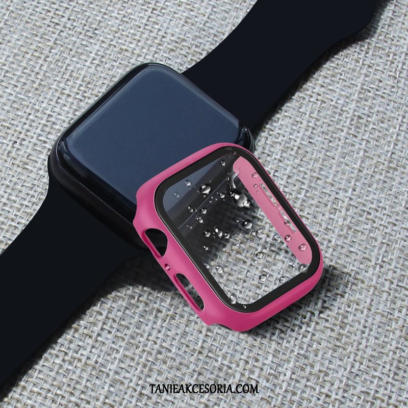 Etui Apple Watch Series 4 Czerwony Torby Filmy, Futerał Apple Watch Series 4 Ochraniacz Szkło Hartowane All Inclusive