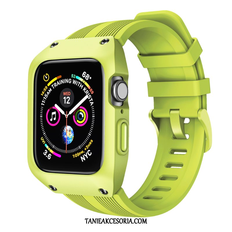 Etui Apple Watch Series 4 Sportowe Ochraniacz Zielony, Futerał Apple Watch Series 4 Kreatywne Anti-fall