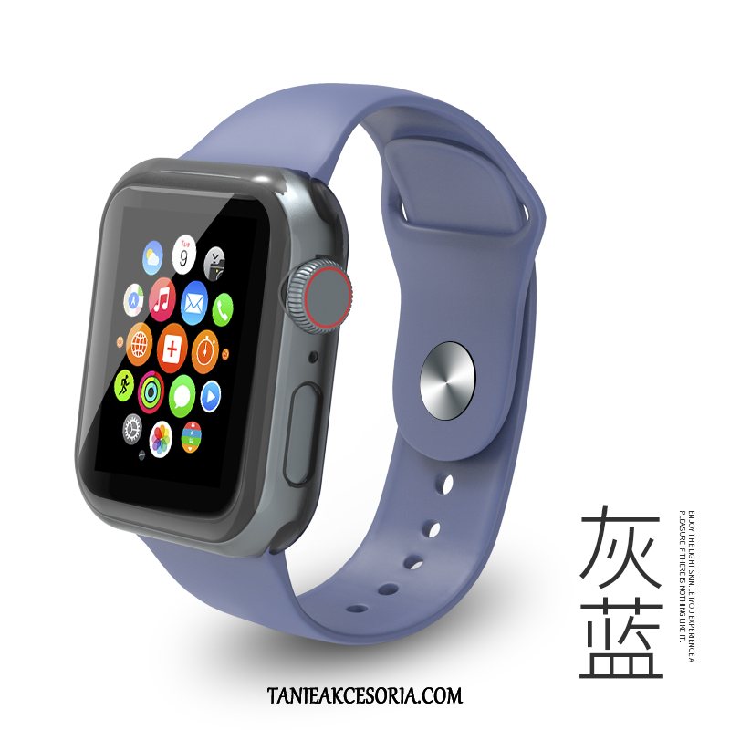 Etui Apple Watch Series 5 Osobowość Sportowe Tendencja, Pokrowce Apple Watch Series 5 Niebieski Moda Ochraniacz