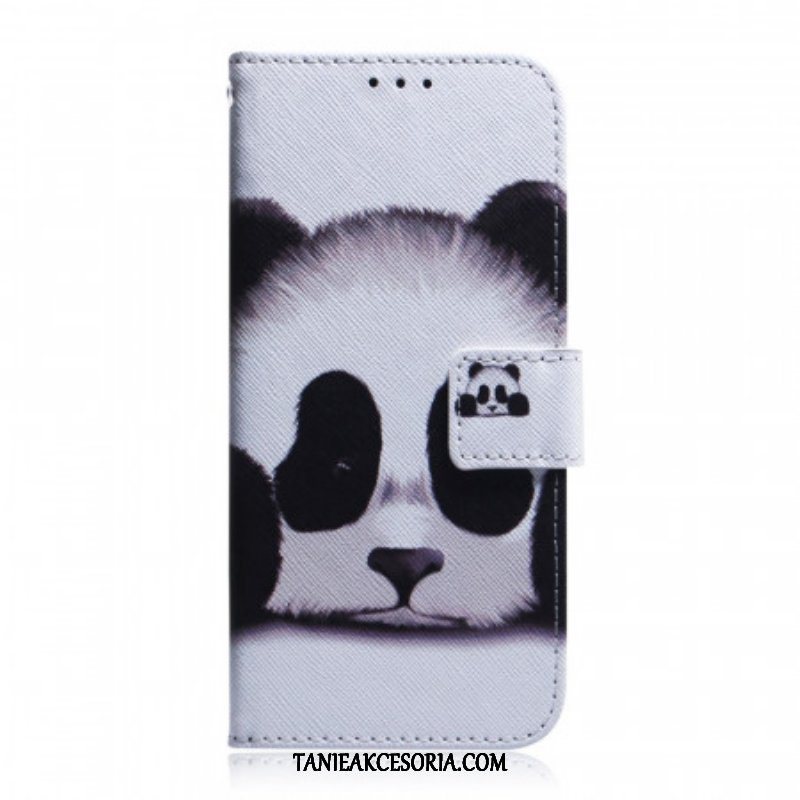 Etui Folio do Google Pixel 6 Twarz Pandy