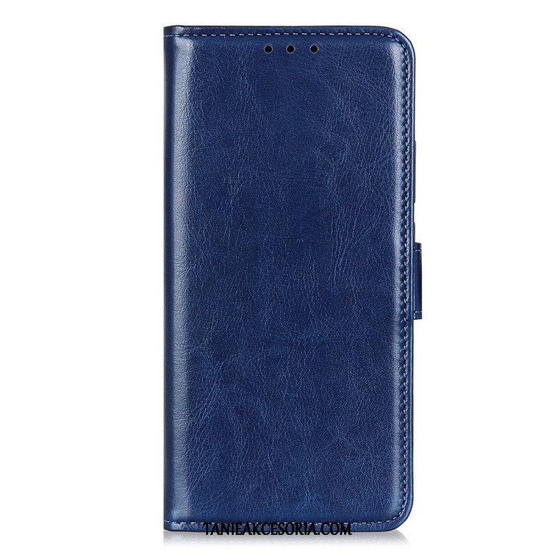 Etui Folio do OnePlus 10T 5G Sztuczna Skóra Lakierowana