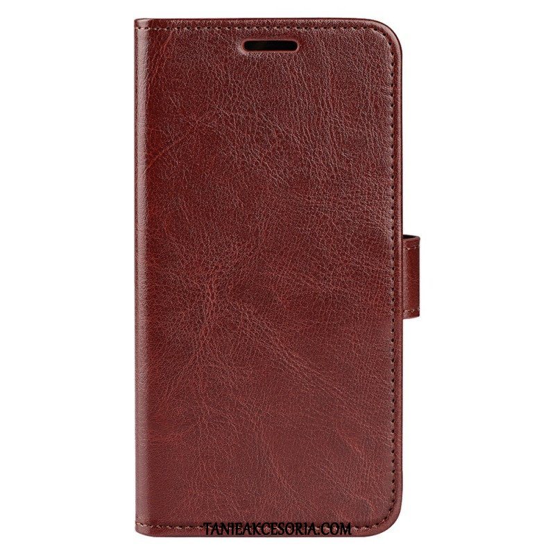 Etui Folio do Oppo Find X5 Lite Skórzany Styl Vintage