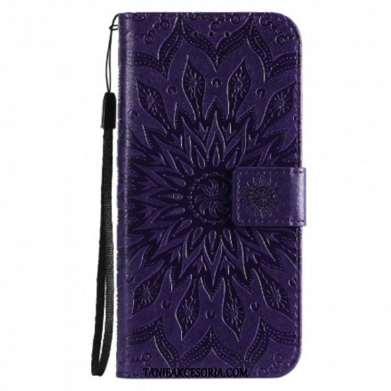 Etui Folio do Oppo Reno 6 5G Słonecznik